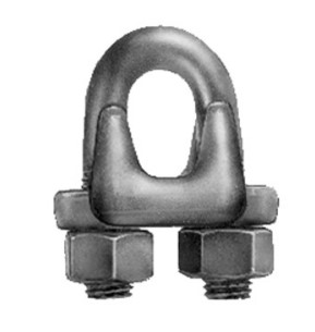 7/8" WIRE ROPE CLIP, DROP FORGED HDG